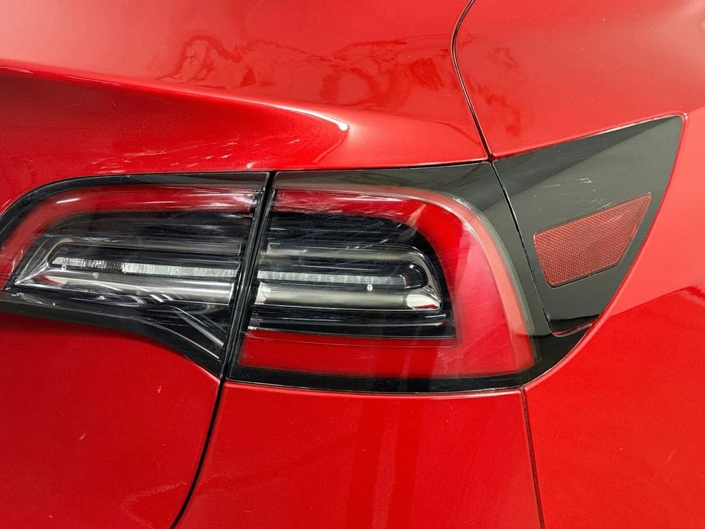 Used 2020 Red Tesla Standard image 31