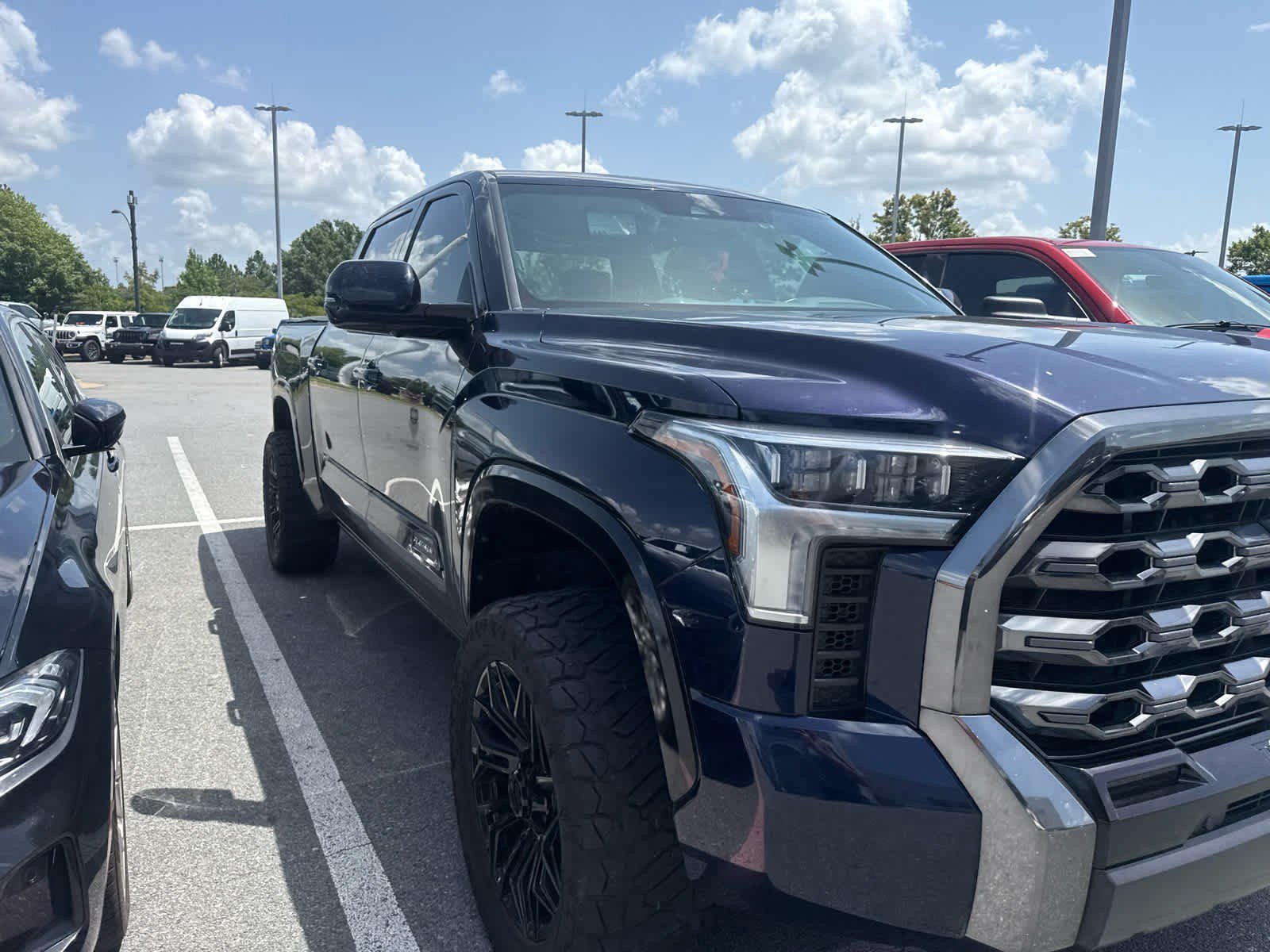 Used 2023 Toyota Tundra Platinum with VIN 5TFNA5DBXPX105755 for sale in Little Rock