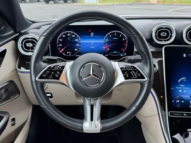 Certified Used 2022 White Mercedes-Benz C 300 image 12