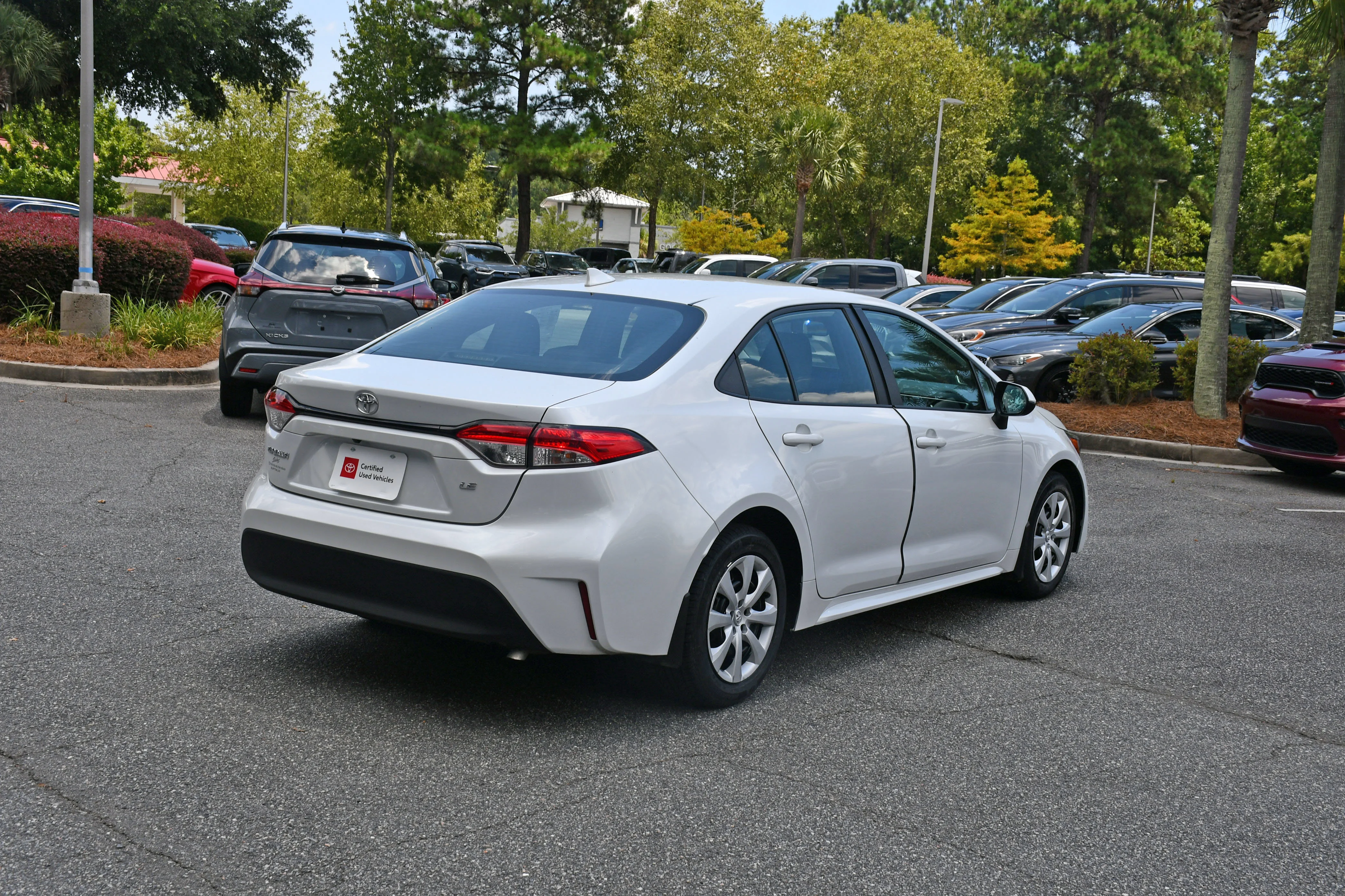 Certified Used 2025 Beige Toyota LE image 4