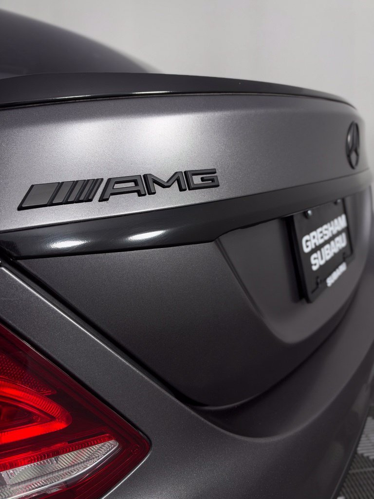 Used 2015 Steel Gray Metallic Mercedes-Benz C 63 S AMG® image 44