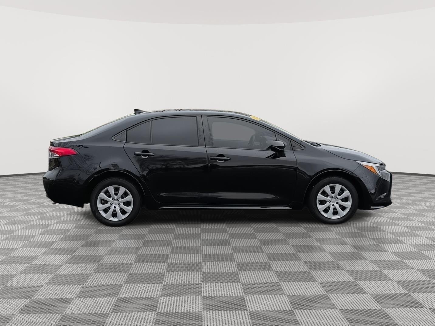 Certified Used 2024 Midnight Black Metallic Toyota Hybrid LE image 21