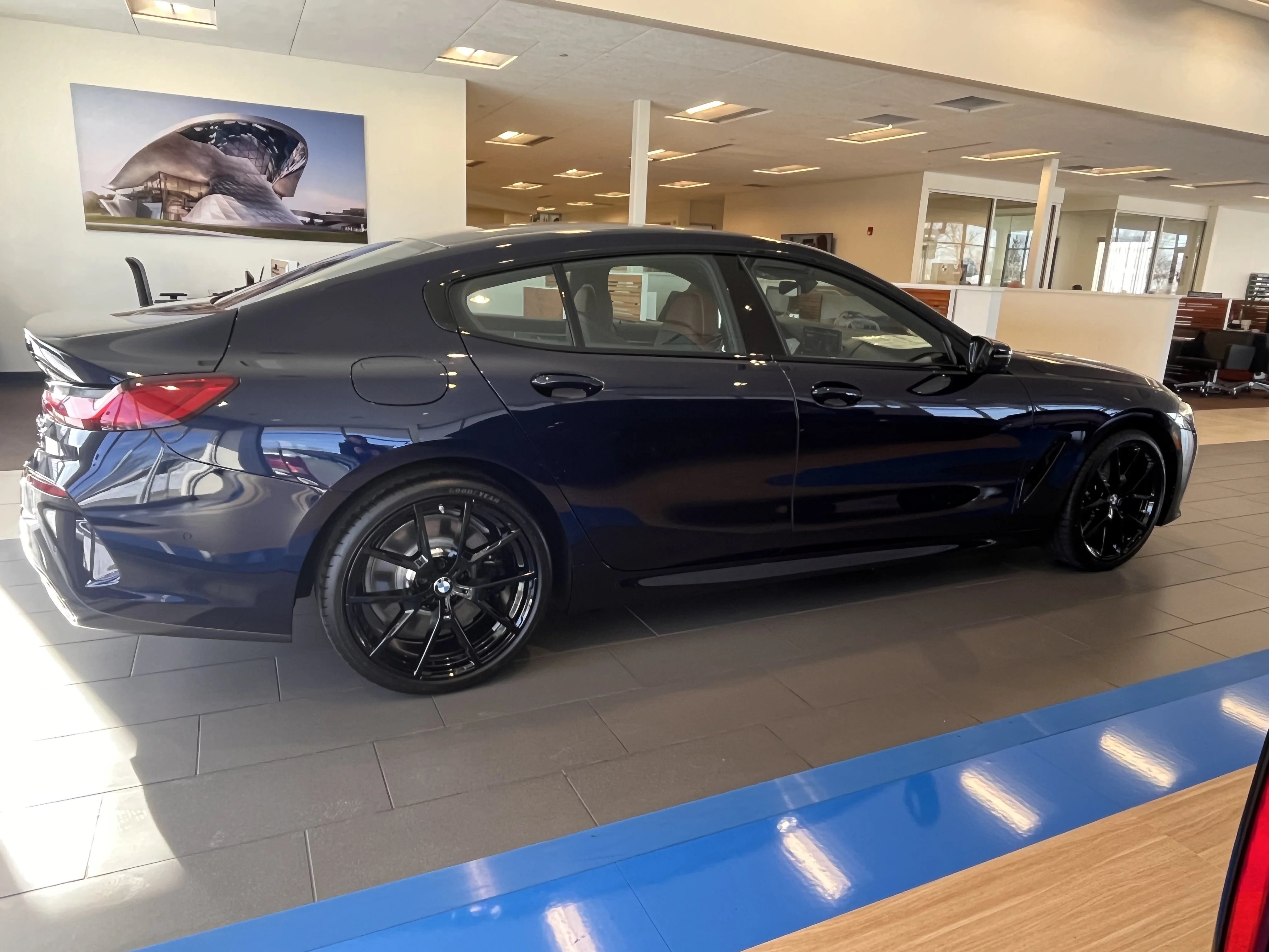 New 2026 Tanzanite Blue II Metallic BMW i xDrive image 2