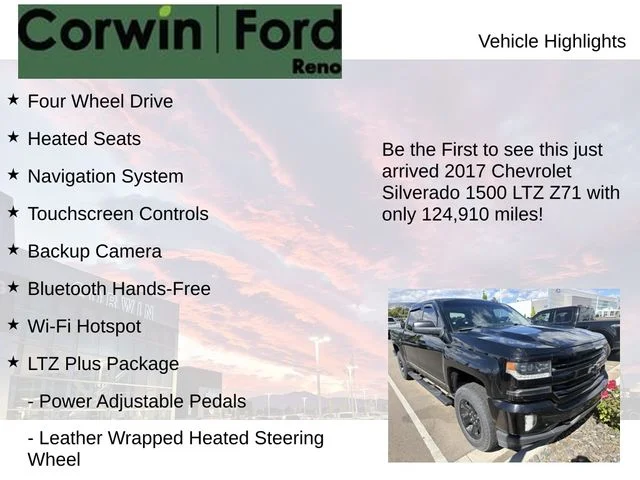 Used 2017 Black Chevrolet LTZ image 4