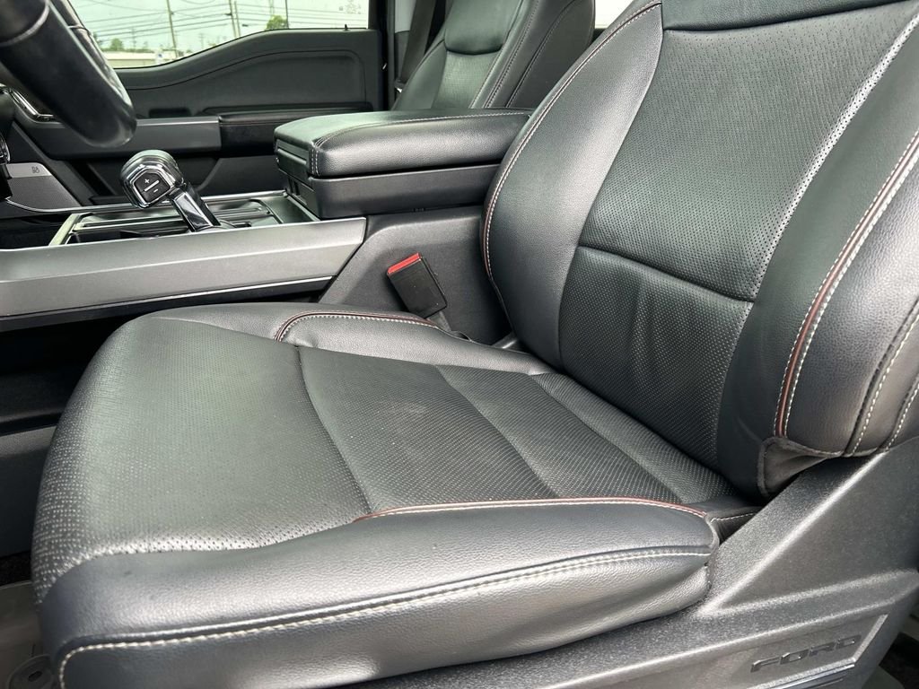 Used 2021 Agate Black Metallic Ford Lariat image 29