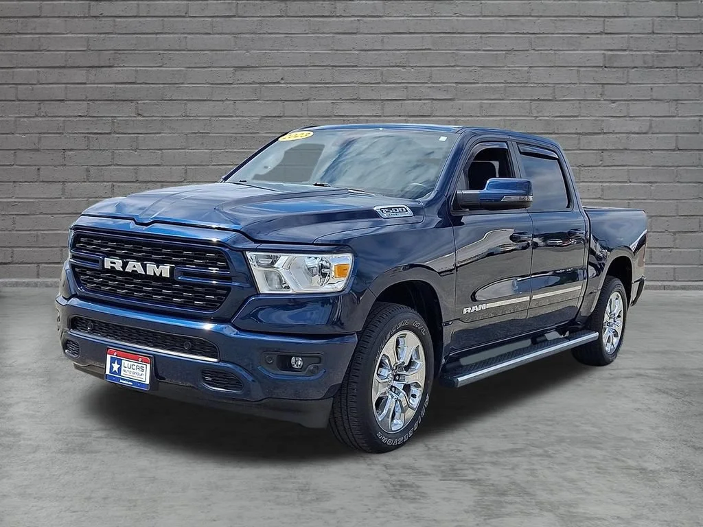Used 2023 Patriot Blue Pearlcoat Ram Big Horn image 5