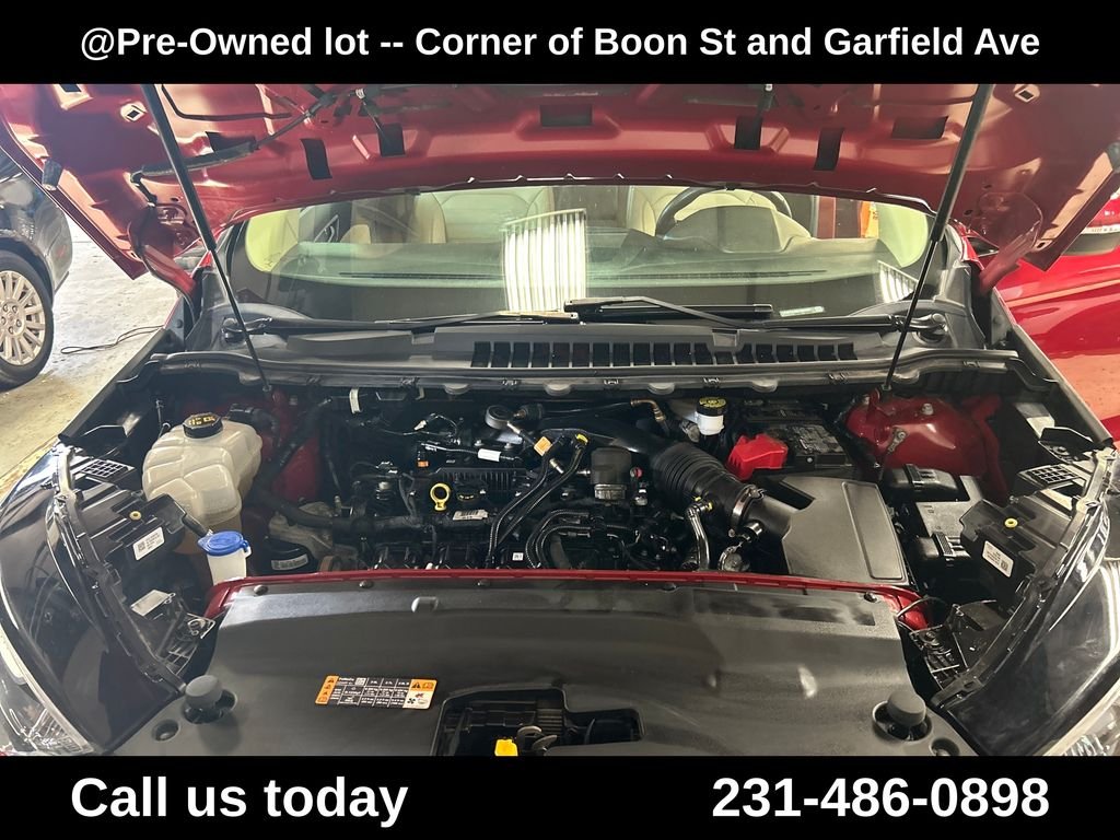 Used 2020 Red Ford SEL image 10