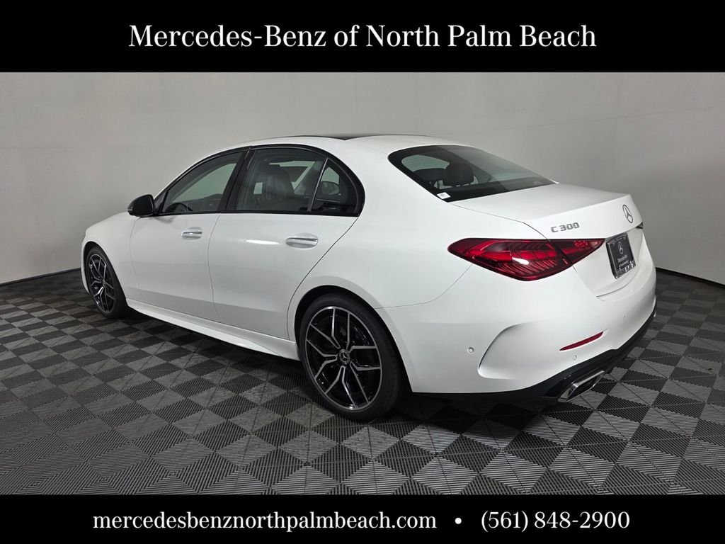 New 2026 Polar White Mercedes-Benz C 300 image 4