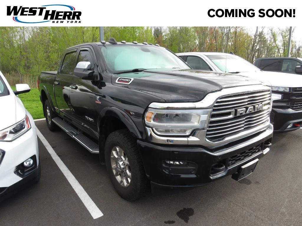 Used 2022 Diamond Black Ram Laramie image 1