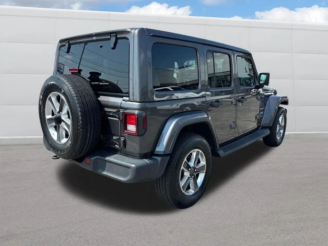 Used 2020 Gray Jeep Unlimited Sahara image 5
