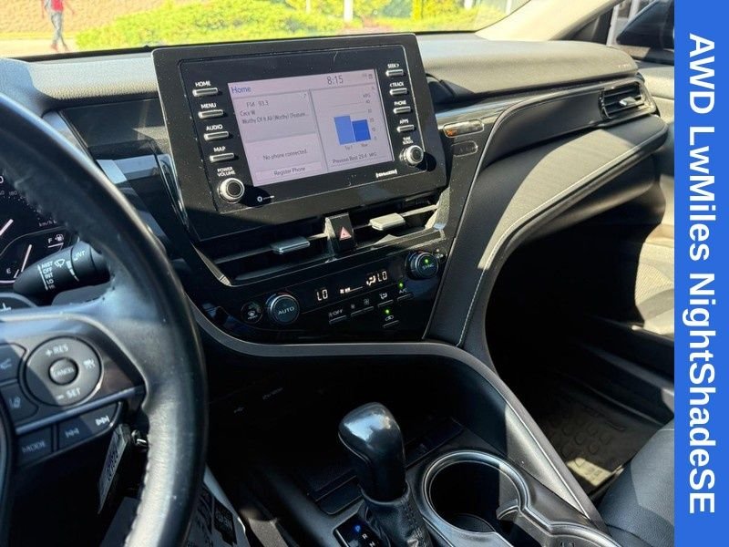 Used 2022 Midnight Black Metallic Toyota SE Nightshade image 26
