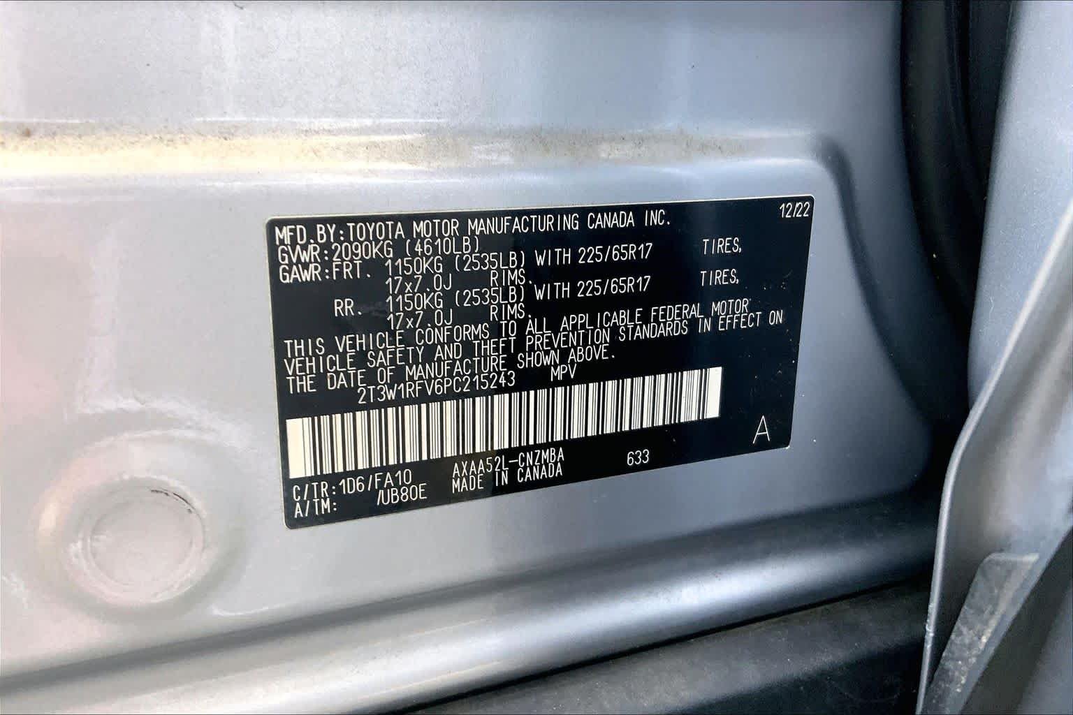 Used 2023 Silver Sky Metallic Toyota XLE image 32