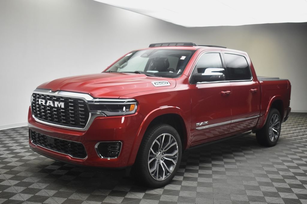 New 2027 Molten Red Pearl-Coat Exterior Paint RAM Tungsten image 18