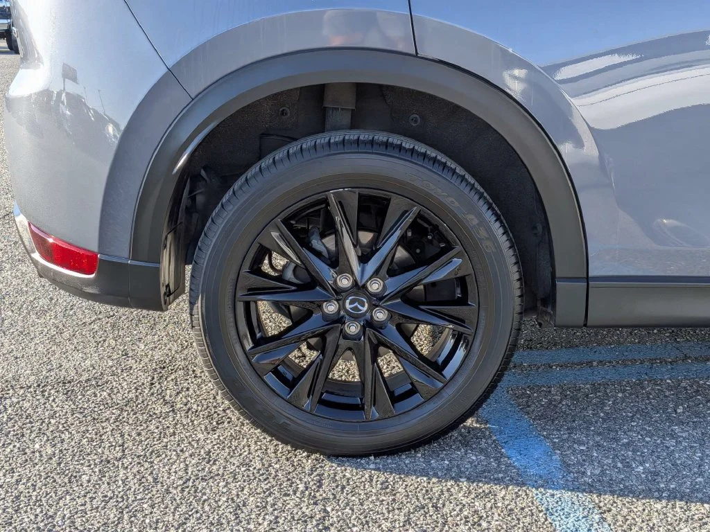 Used 2021 Polymetal Gray Metallic Mazda Carbon Edition image 10