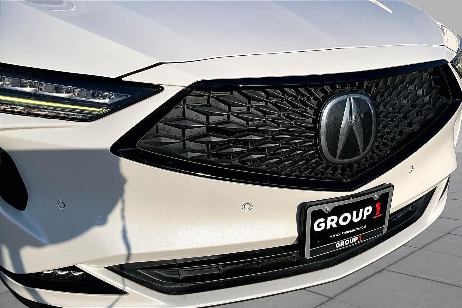 Used 2022 Platinum White Pearl Acura w/A-Spec Package image 28