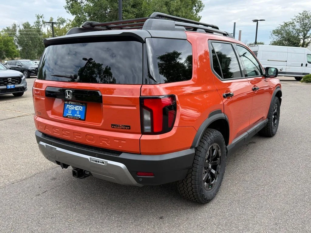New 2026 Sunset Orange Honda TrailSport Elite image 5