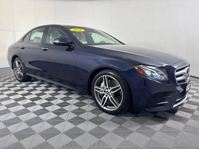 Used 2020 Blue Mercedes-Benz E 350 image 31