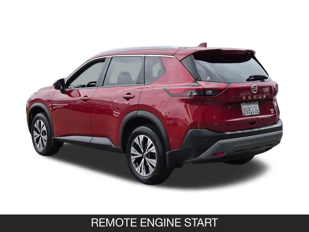 Used 2021 Red Nissan SV image 7