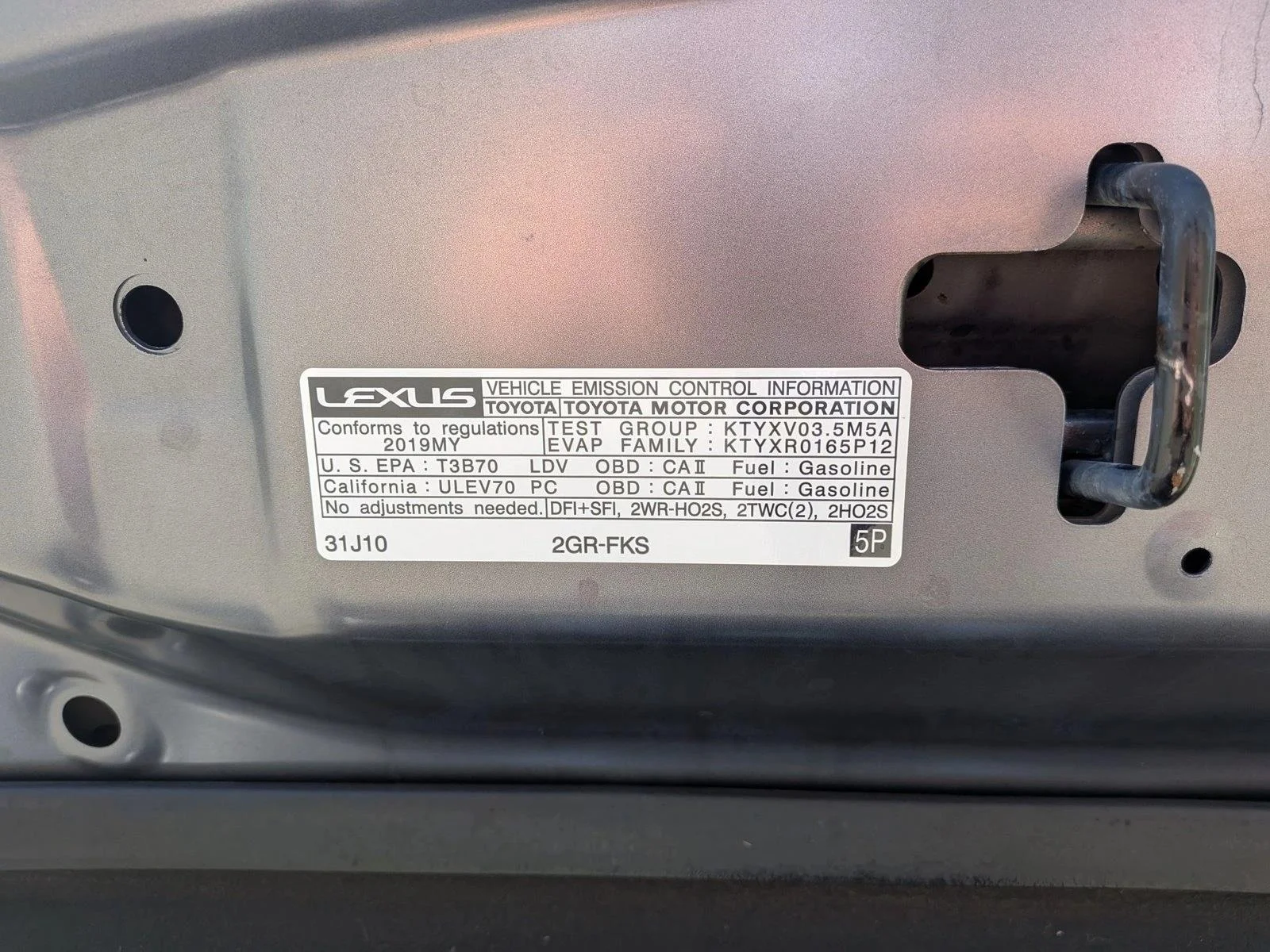 Used 2019 Nebula Gray Pearl Lexus IS 350 image 24