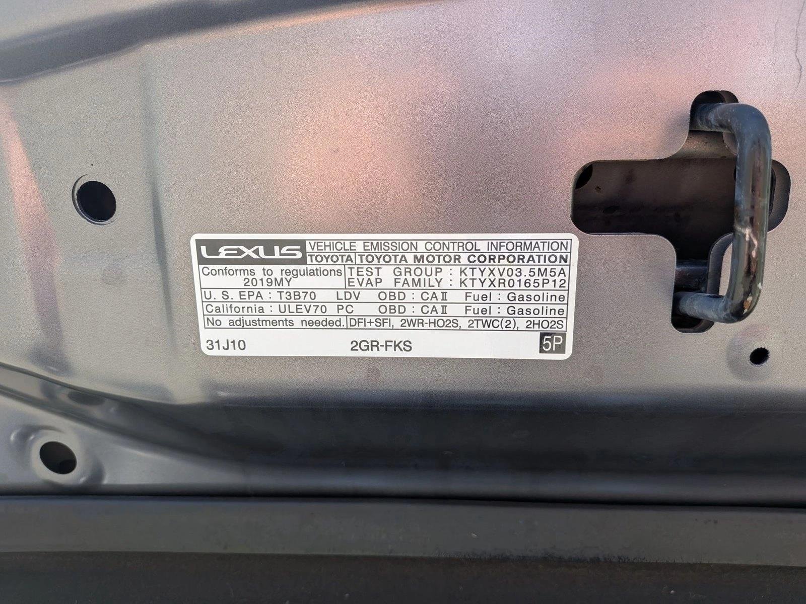 Used 2019 Nebula Gray Pearl Lexus IS 350 image 24