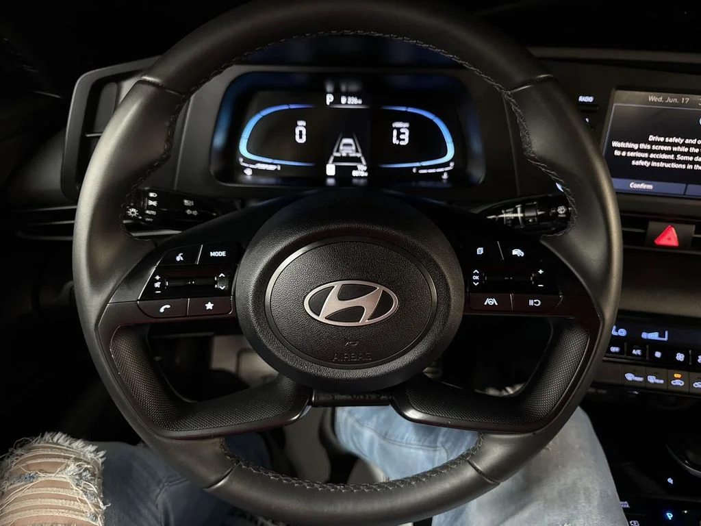 Used 2025 Intense Blue Hyundai SEL Sport image 19
