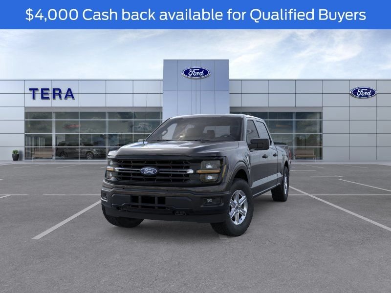 New 2026 Agate Black Metallic Ford XLT image 2
