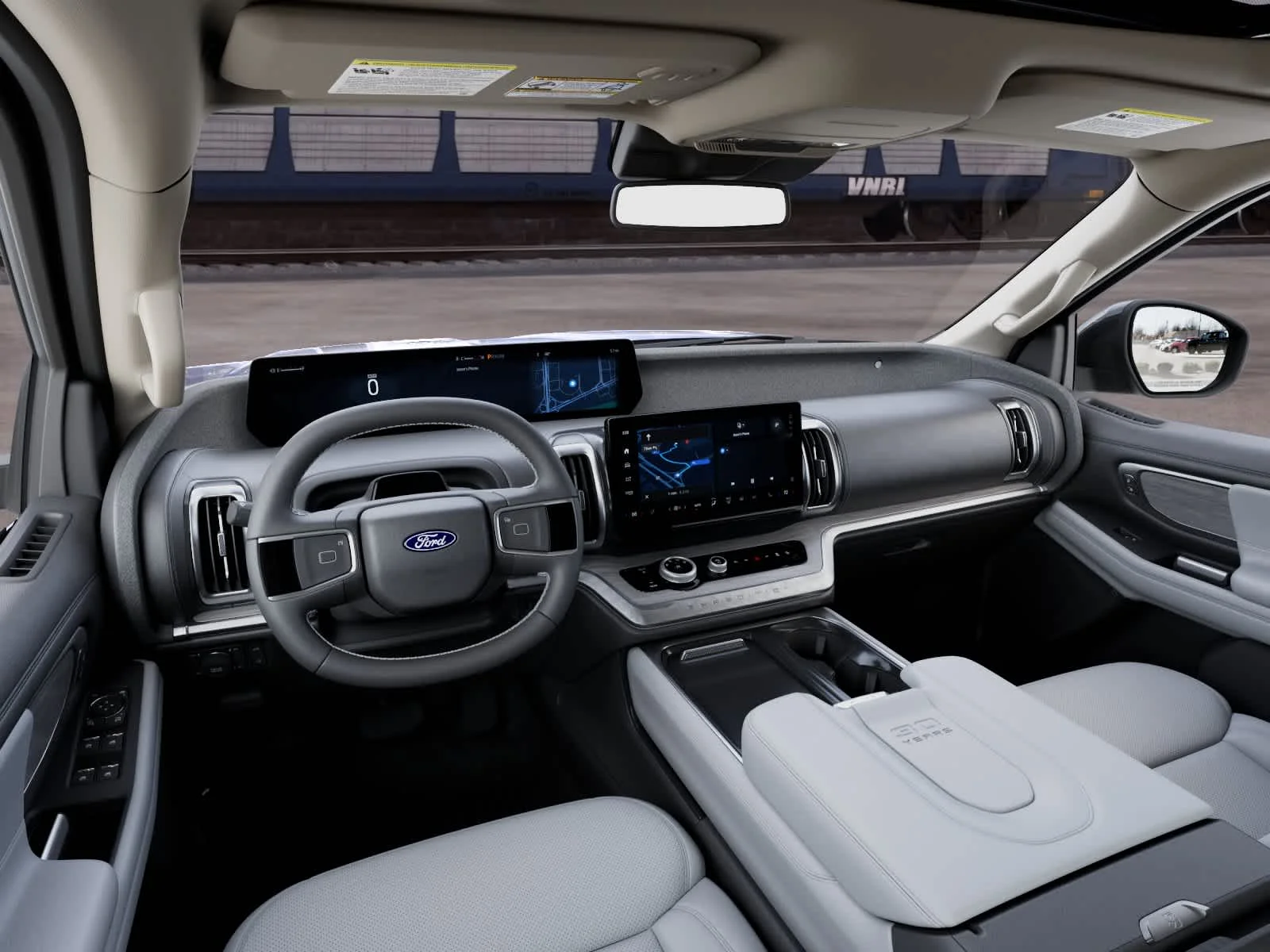 New 2027 Blue Ember Metallic Ford Platinum image 9