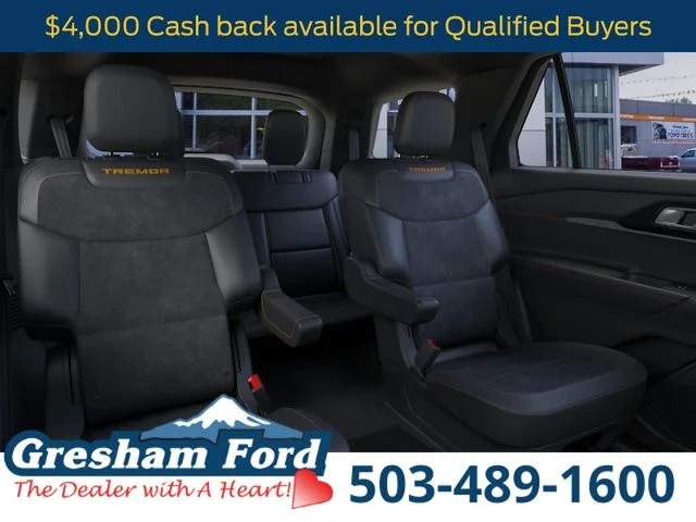 New 2026 Carbonized Gray Metallic Ford Tremor image 12