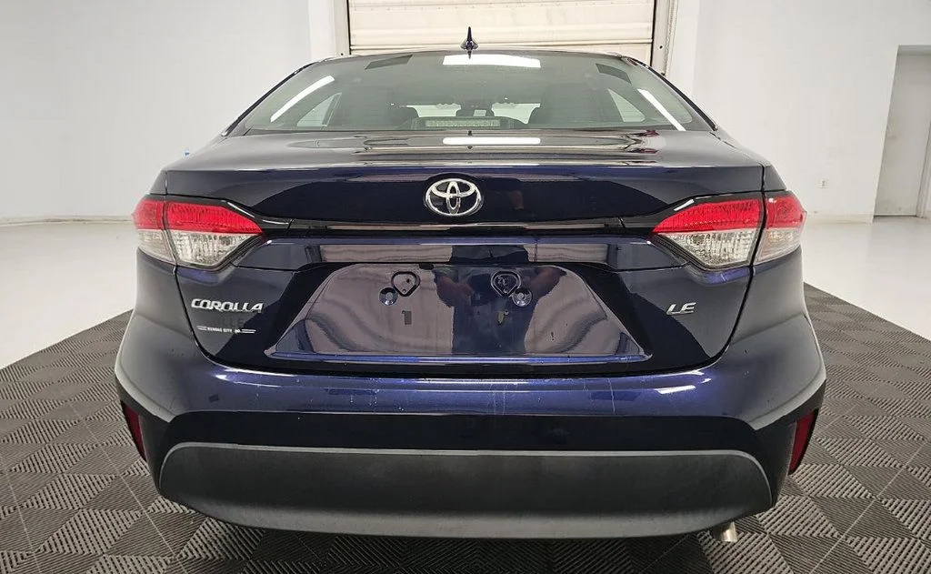 Used 2023 Blue Toyota LE image 5