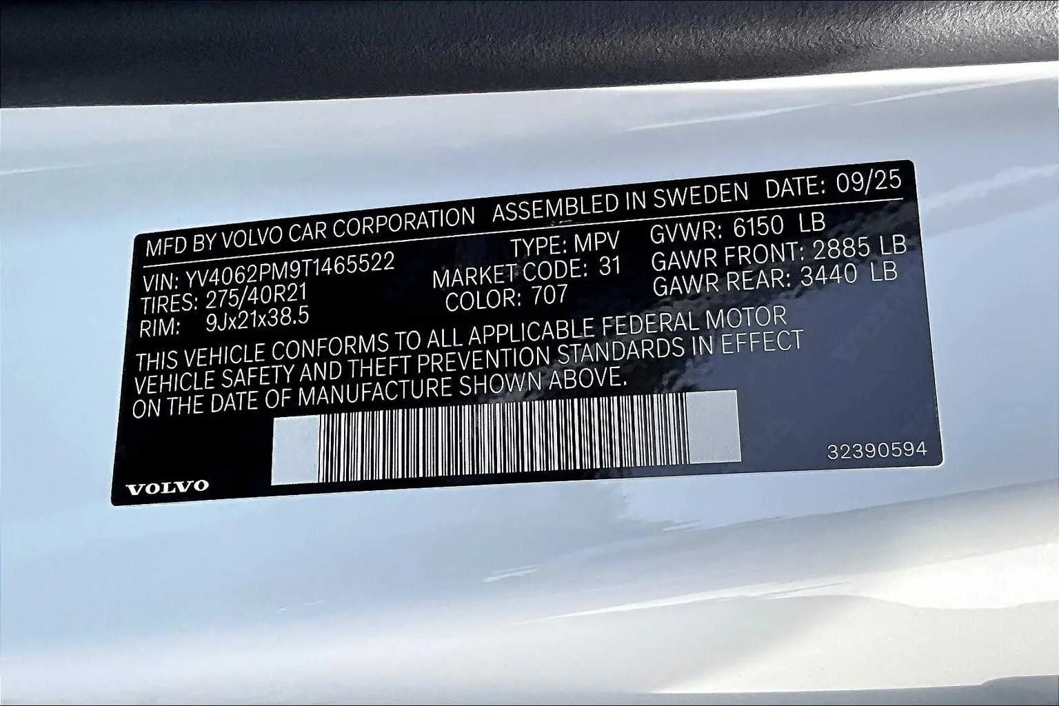 New 2026 Crystal White Volvo Ultra image 12