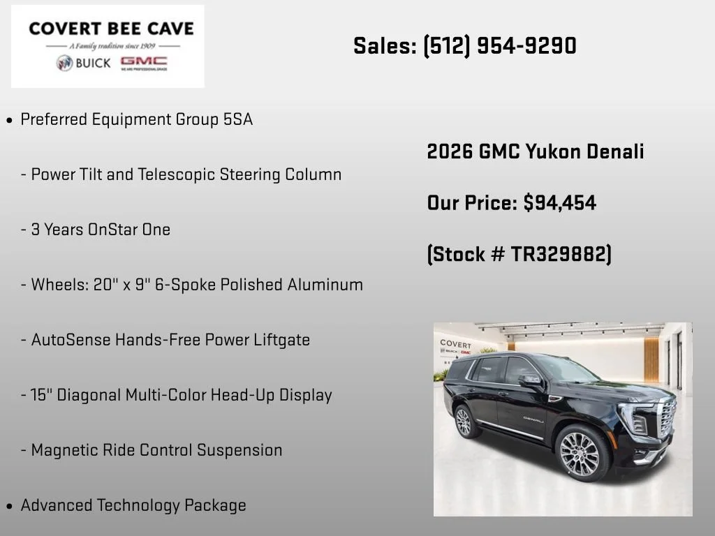 New 2026 Onyx Black GMC Denali image 13