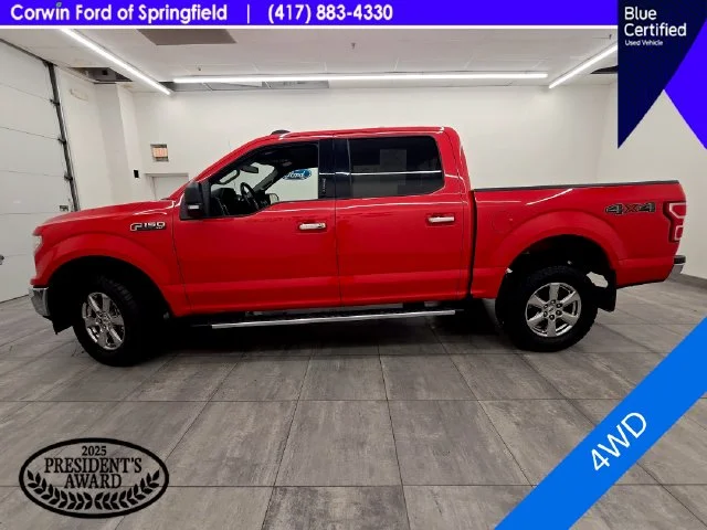 Certified Used 2018 Race Red Ford XLT image 2