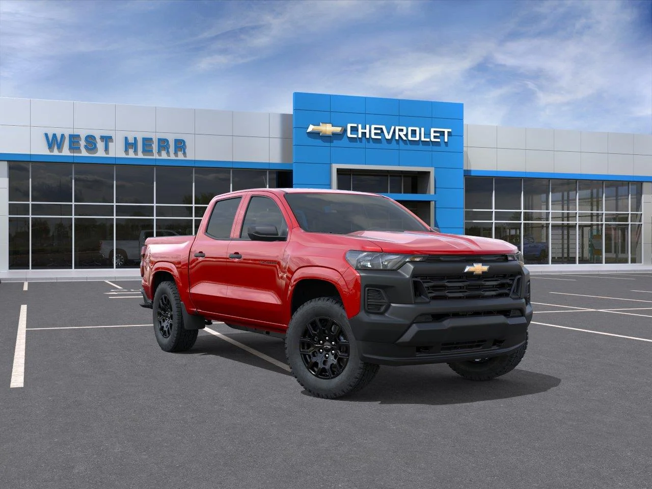New 2026 Radiant Red Tintcoat Chevrolet WT image 1