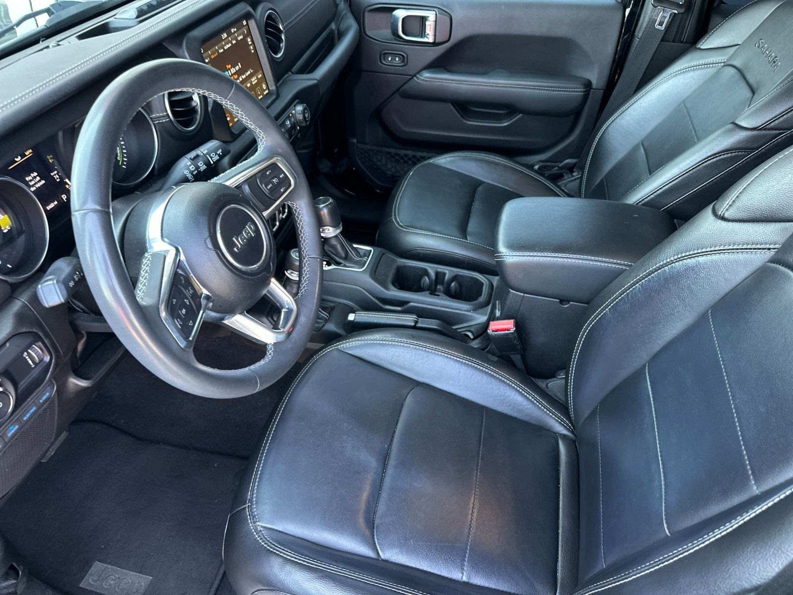 Used 2023 Black Clearcoat Jeep Sahara 4xe image 9