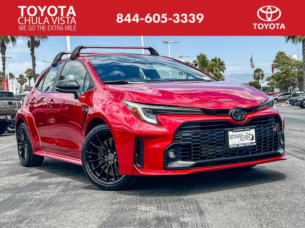Certified Used 2023 Red Toyota Core image 1