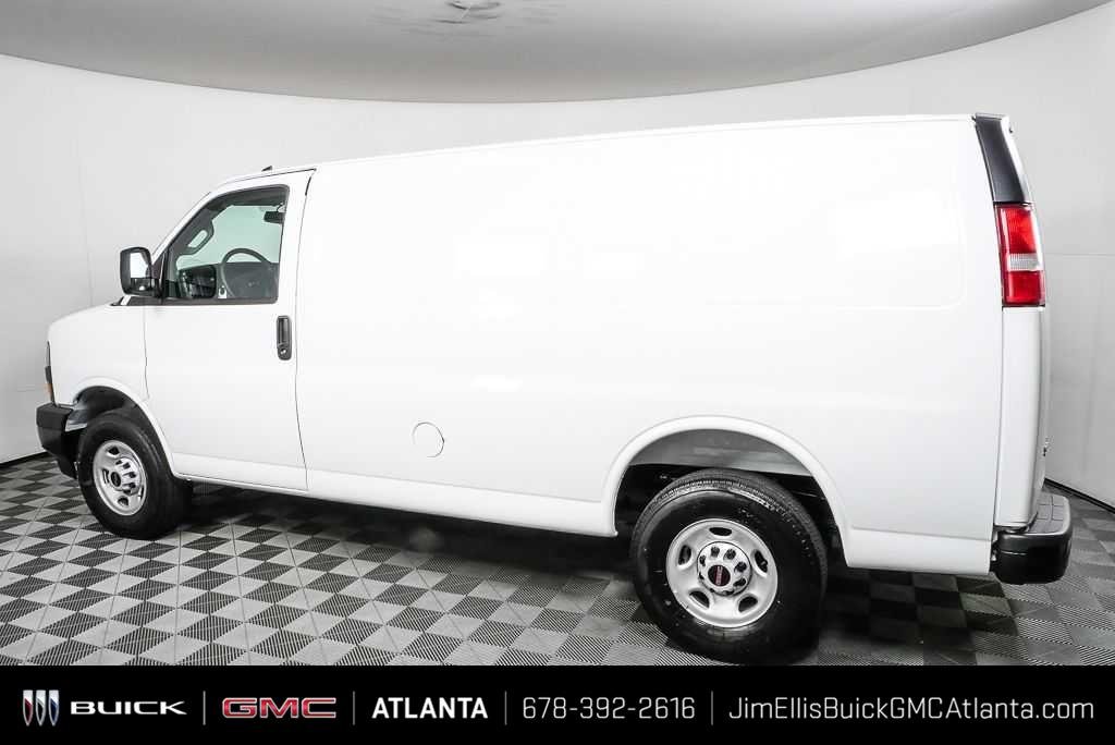 New 2025 Summit White GMC Work Van image 3