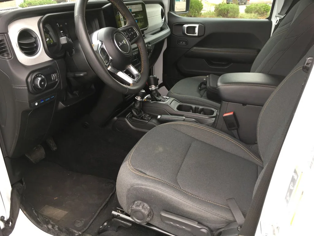 Used 2024 White Jeep Sahara 4xe image 4