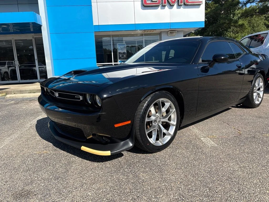 Used 2021 Pitch Black Clearcoat Dodge GT image 1