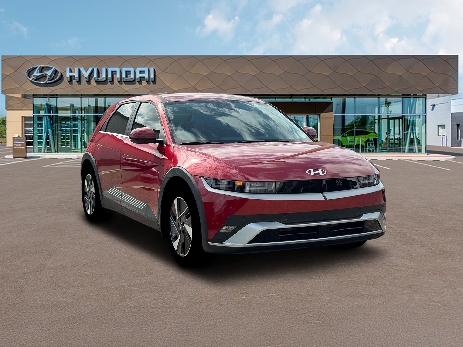 New 2026 Red Hyundai SEL image 43