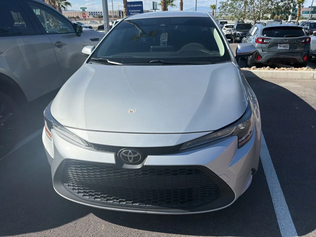 Used 2021 Silver Toyota LE image 29