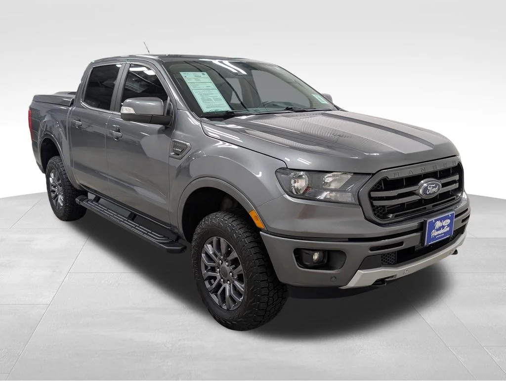 Certified Used 2022 Carbonized Gray Metallic Ford Lariat image 19