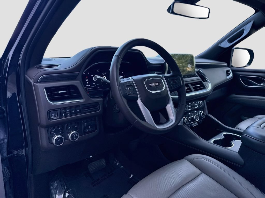 Used 2022 MIDNIGHT BLUE METALLIC GMC SLT image 9