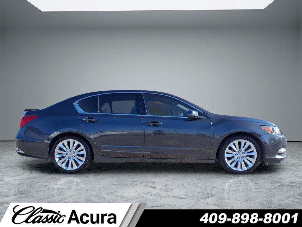 Used 2014 Gilded Pewter Metallic Acura 4dr Sdn Advance Pkg image 8