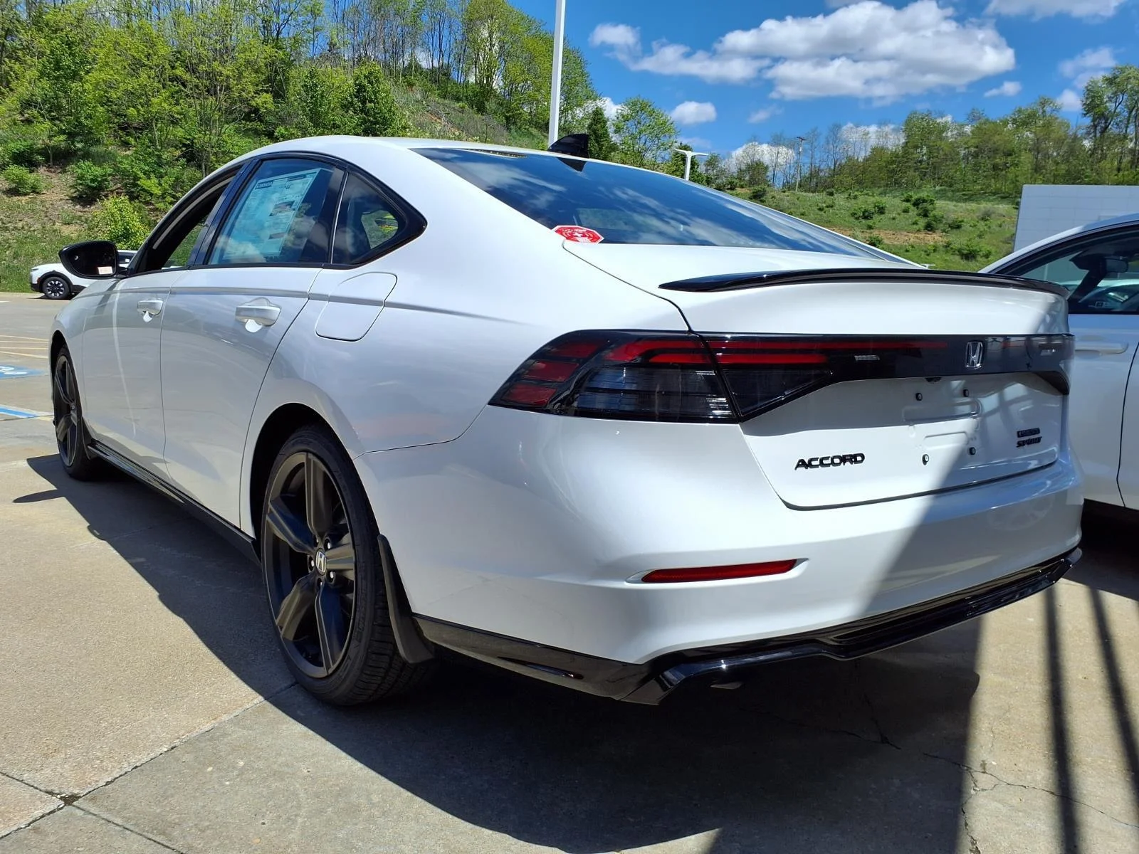 New 2026 Platinum White Pearl Honda Sport-L image 3