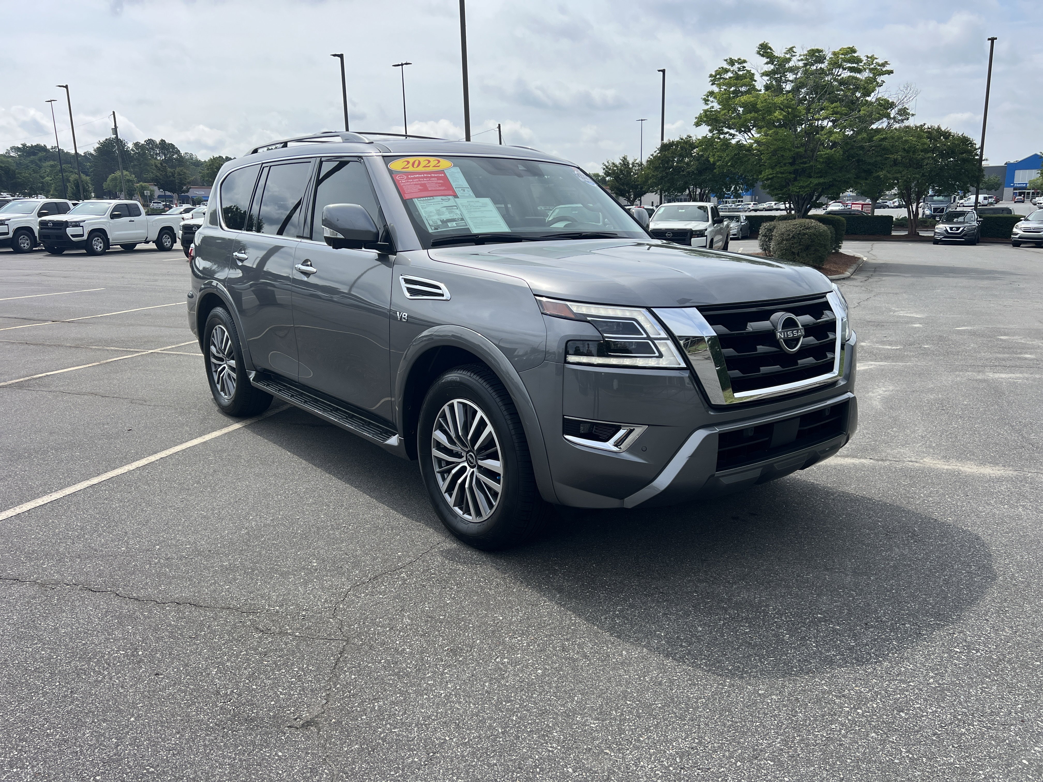 Certified Used 2022 Gun Metallic Nissan SL image 3
