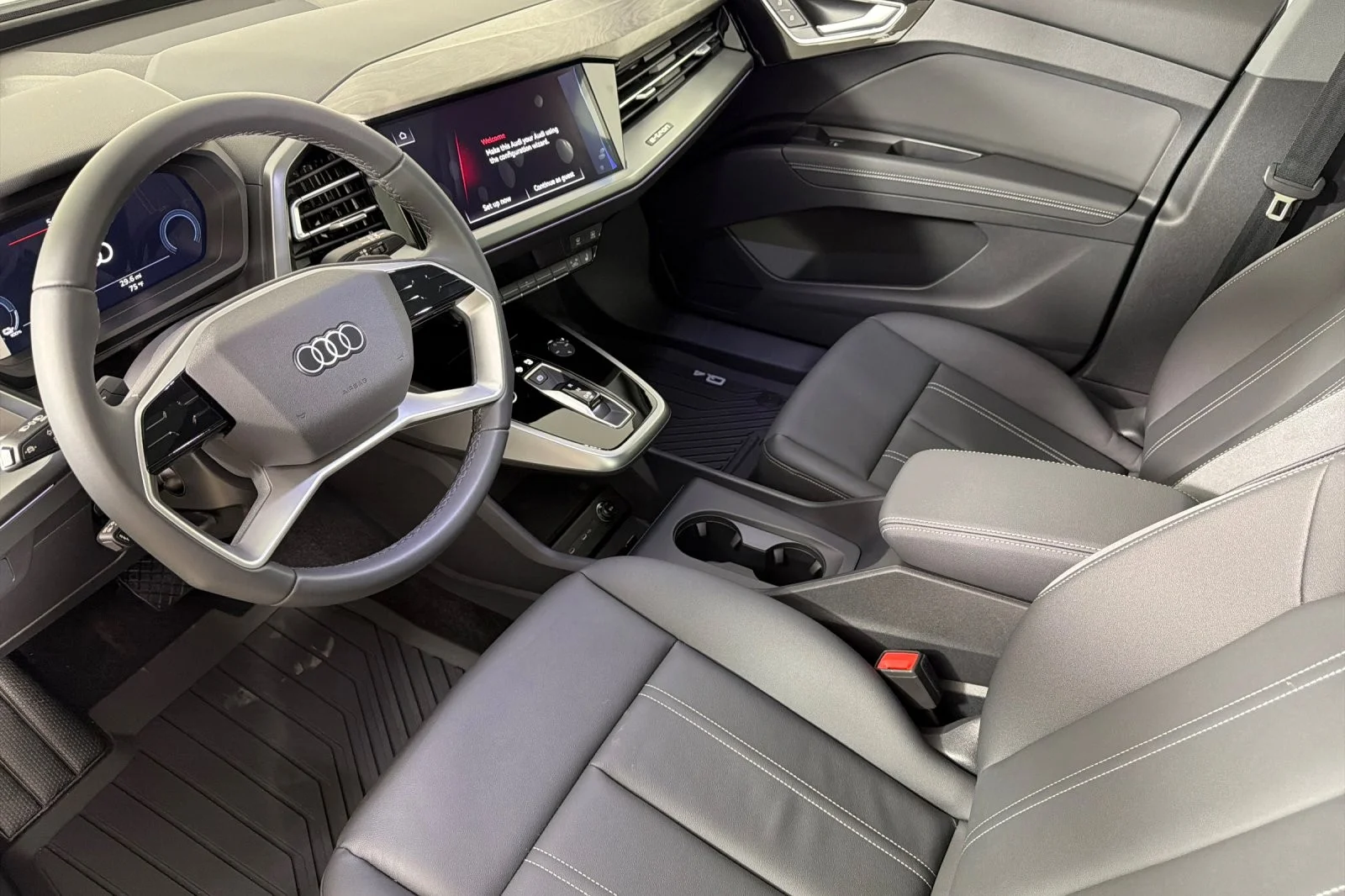 New 2026 Glacier White Metallic Audi Premium 55 quattro image 9