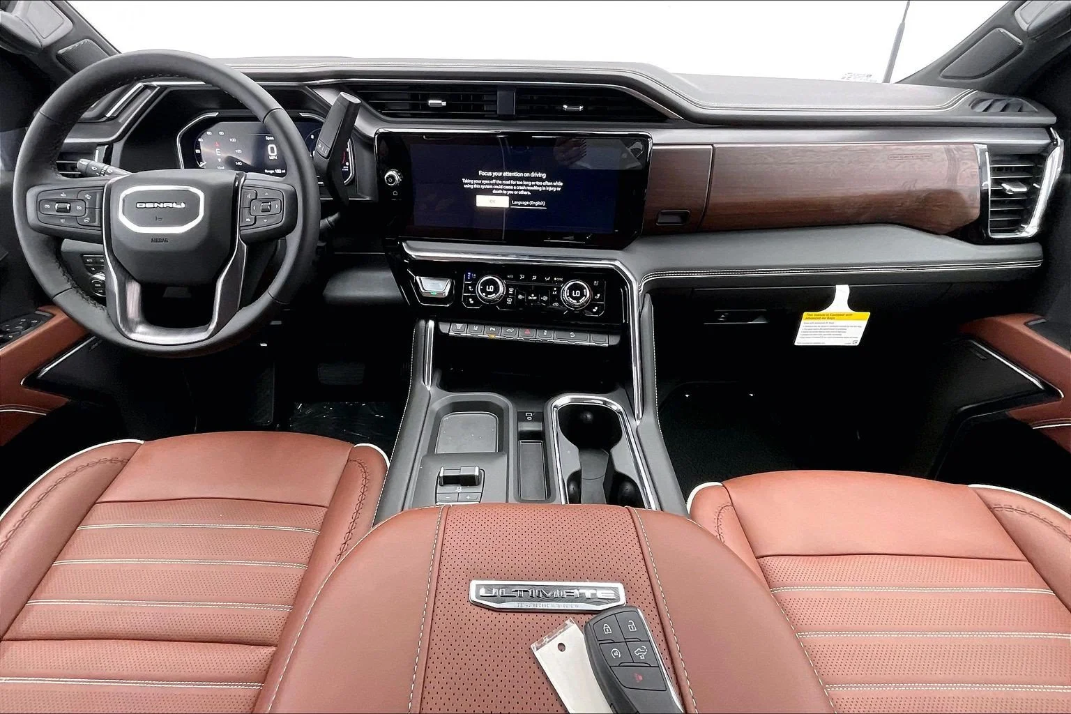 New 2026 Glacier White Tricoat GMC Denali Ultimate image 5