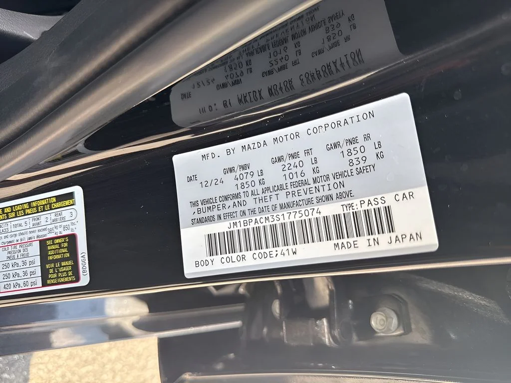 Used 2025 Black Mazda 2.5 S Preferred Package image 31