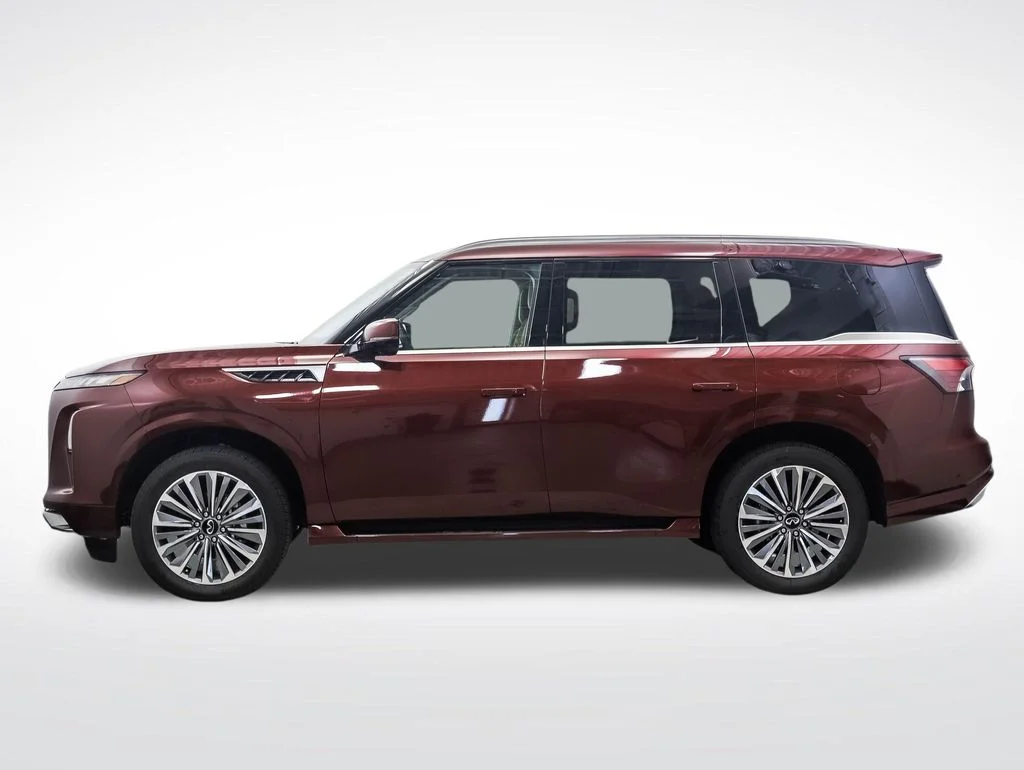 Used 2025 INFINITI QX80 Luxe 4WD with VIN JN8AZ3BB2S9400669 for sale in Minneapolis, Minnesota