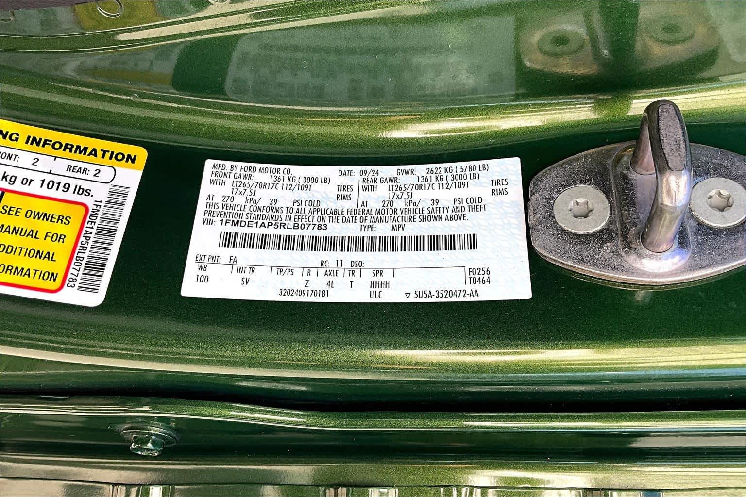 Used 2024 Eruption Green Ford Black Diamond image 32